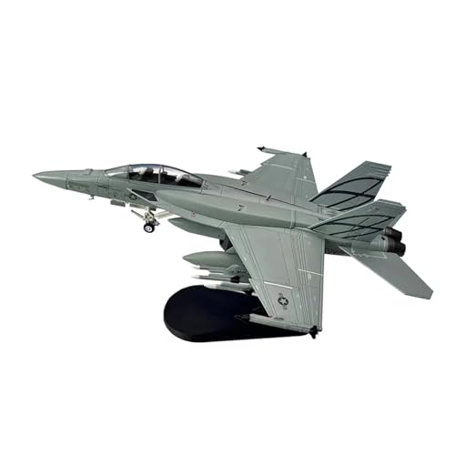 RIBONI Für US Army F/A-18FSuper Hornet F18 Shipborne Fighter Fertige Militärflugzeug-Modellsammlung Aus Druckgussmetall (Color : F-18 ZJDHF) von RIBONI
