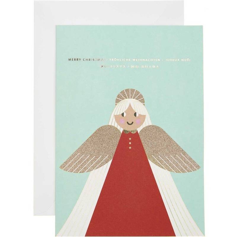 Kartenset I love Christmas, Engel FSC MIX von RICO-Design tap