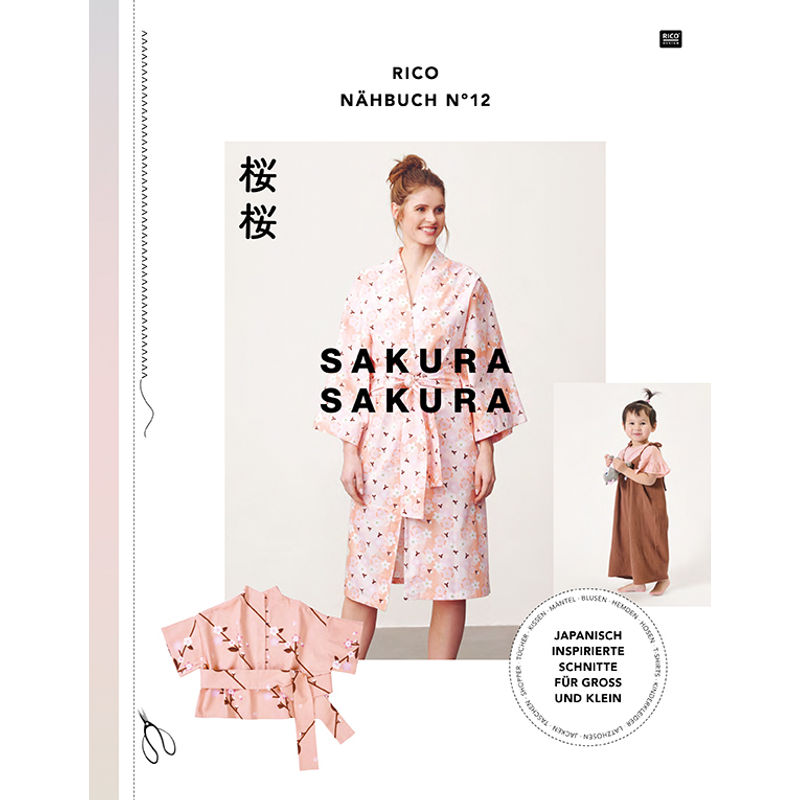 Rico Nähbuch Sakura Sakura. No.12 von RICO-Design tap
