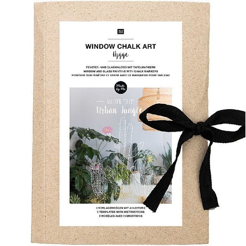 Window Chalk Art / Vorlagenmappe Hygge von RICO-Design tap