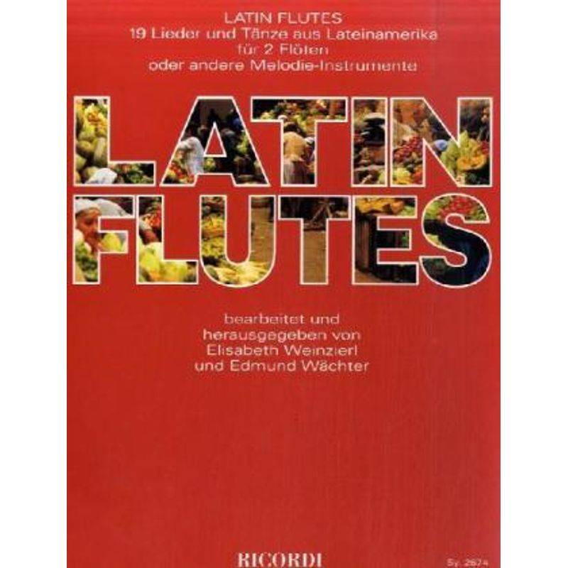 Latin Flutes, für 2 Flöten von RICORDI
