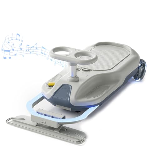 RIDEONMOP Reinigungs-Go-Kart für Kinder, tragbares Mini-Go-Kart mit coolen Lichtern und Musik, einziehbares Reinigungs-Wisch-Go-Kart, Kinder-Fahrzeug für 3+,Blau RIDEONMOP Reinigungs-Go-Kart für Kinder, tragbares Mini-Go-Kart mit coolen Lichtern und Musik, einziehbares Reinigungs-Wisch-Go-Kart, Kinder-Fahrzeug für 3+,Blau von RIDEONMOP