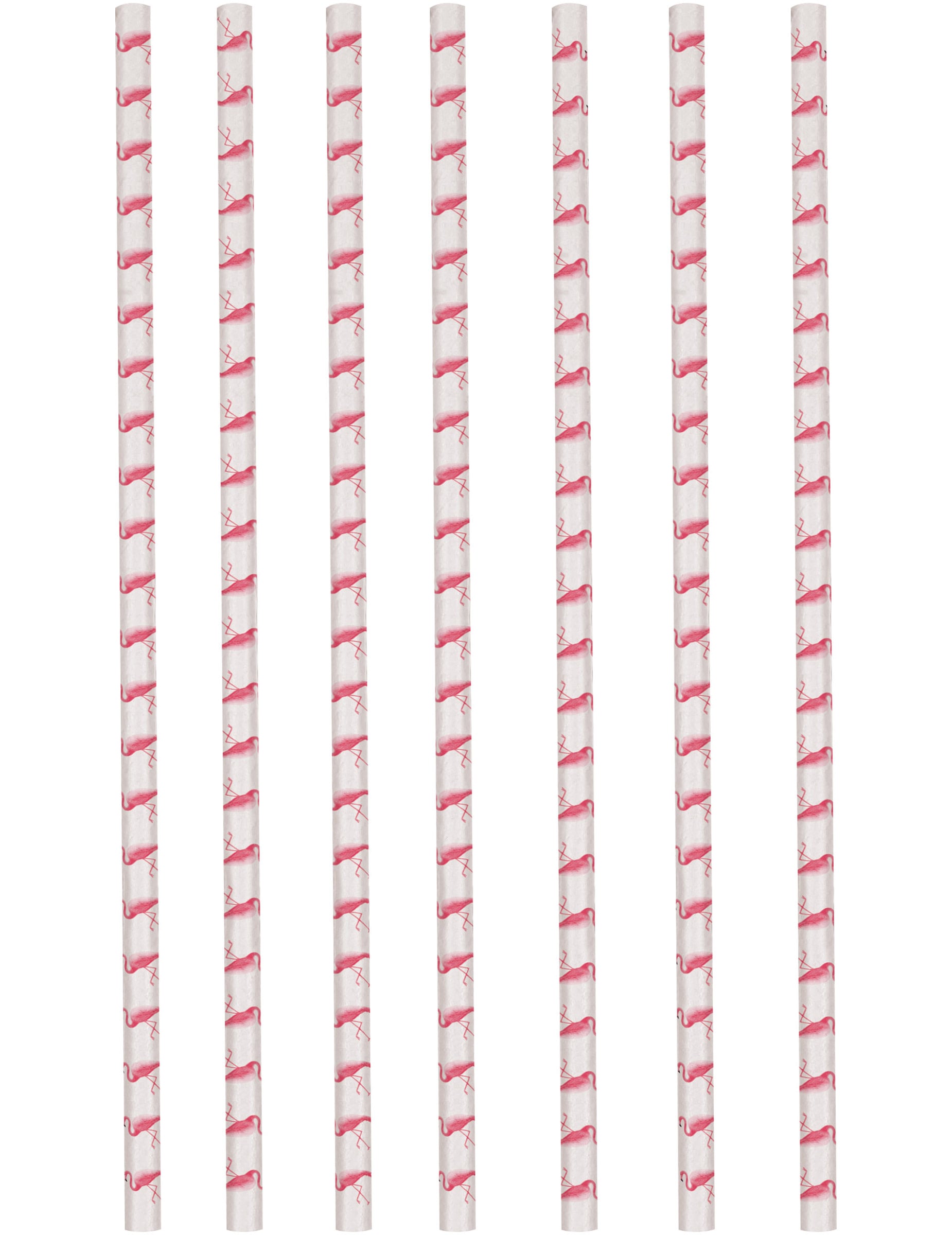 12 Flamingo Paradise Trinkhalme aus Pappe 19,5 cm rosa Flamingos 12 Flamingo Paradise Trinkhalme aus Pappe 19,5 cm rosa Flamingos von RIETHMULLER