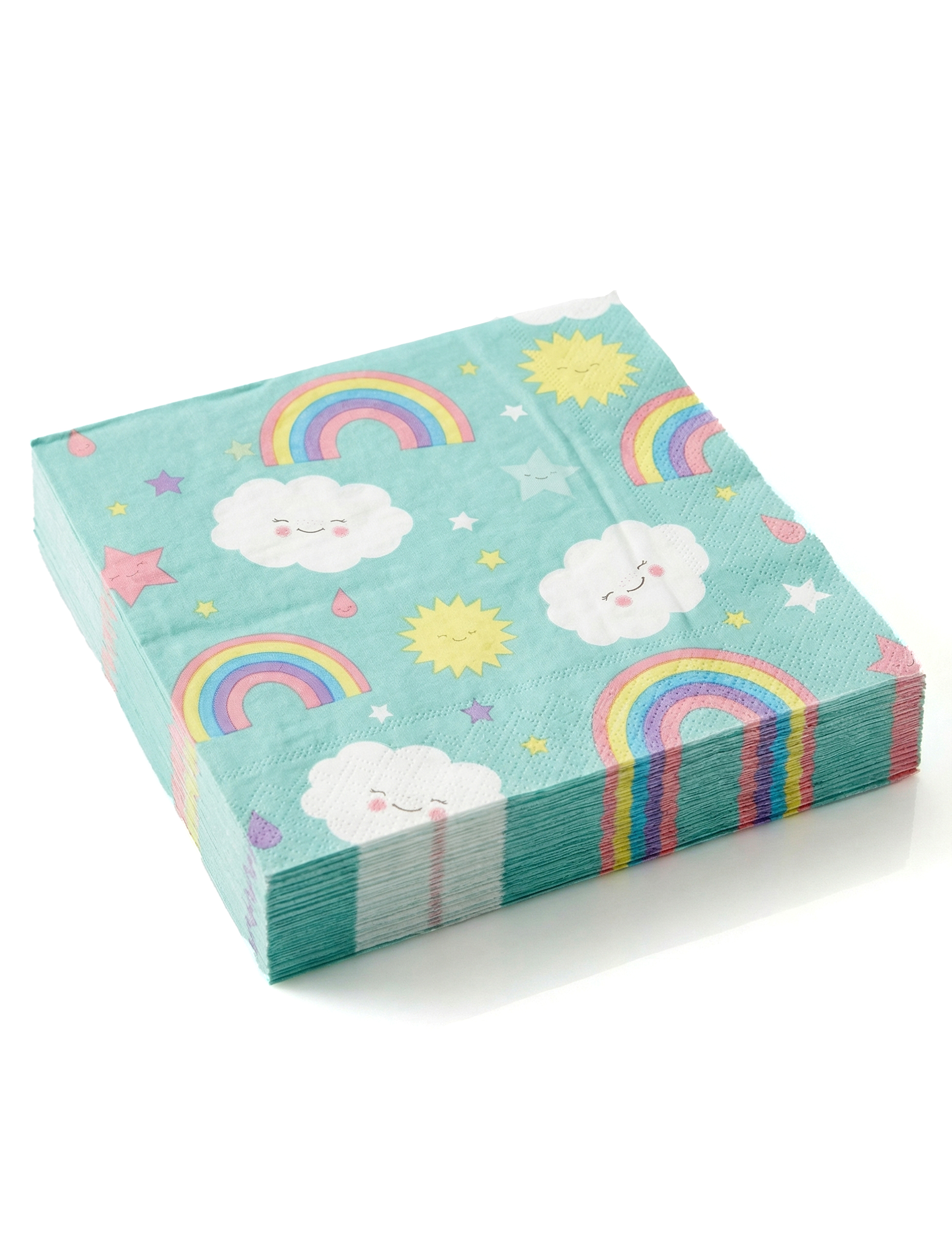 20 Servietten Wolke Mint 33 x 33 cm von RIETHMULLER