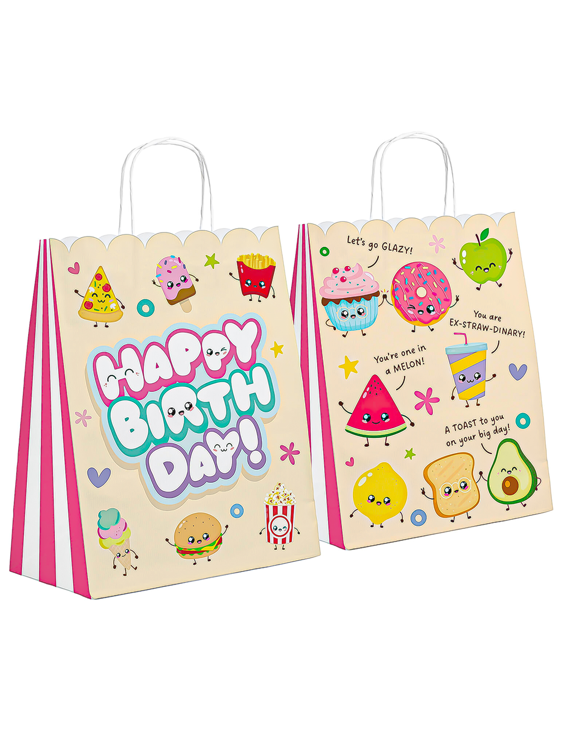 6 Kawaï Party Geschenktüten aus Papier 6 Kawaï Party Geschenktüten aus Papier von RIETHMULLER