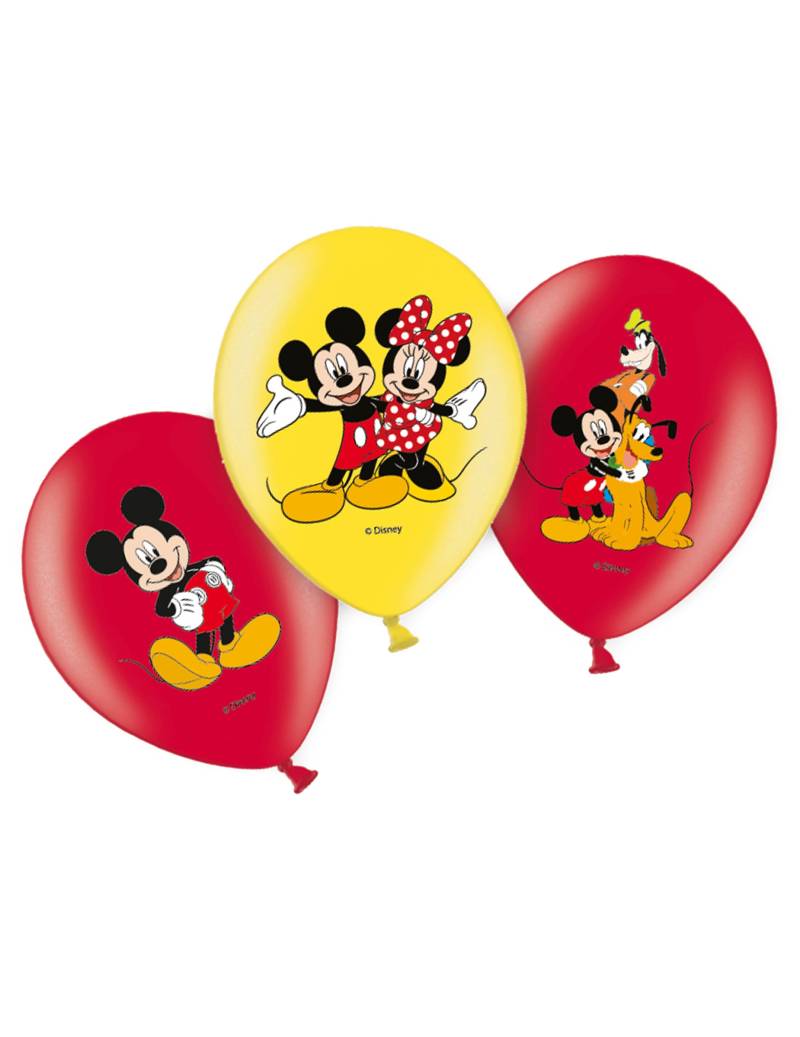6 Mickey Latexballons 6 Mickey Latexballons von RIETHMULLER