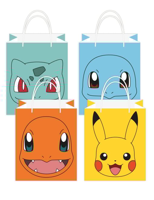 8 Geschenktüten Pokémon aus Papier 8 Geschenktüten Pokémon aus Papier von RIETHMULLER