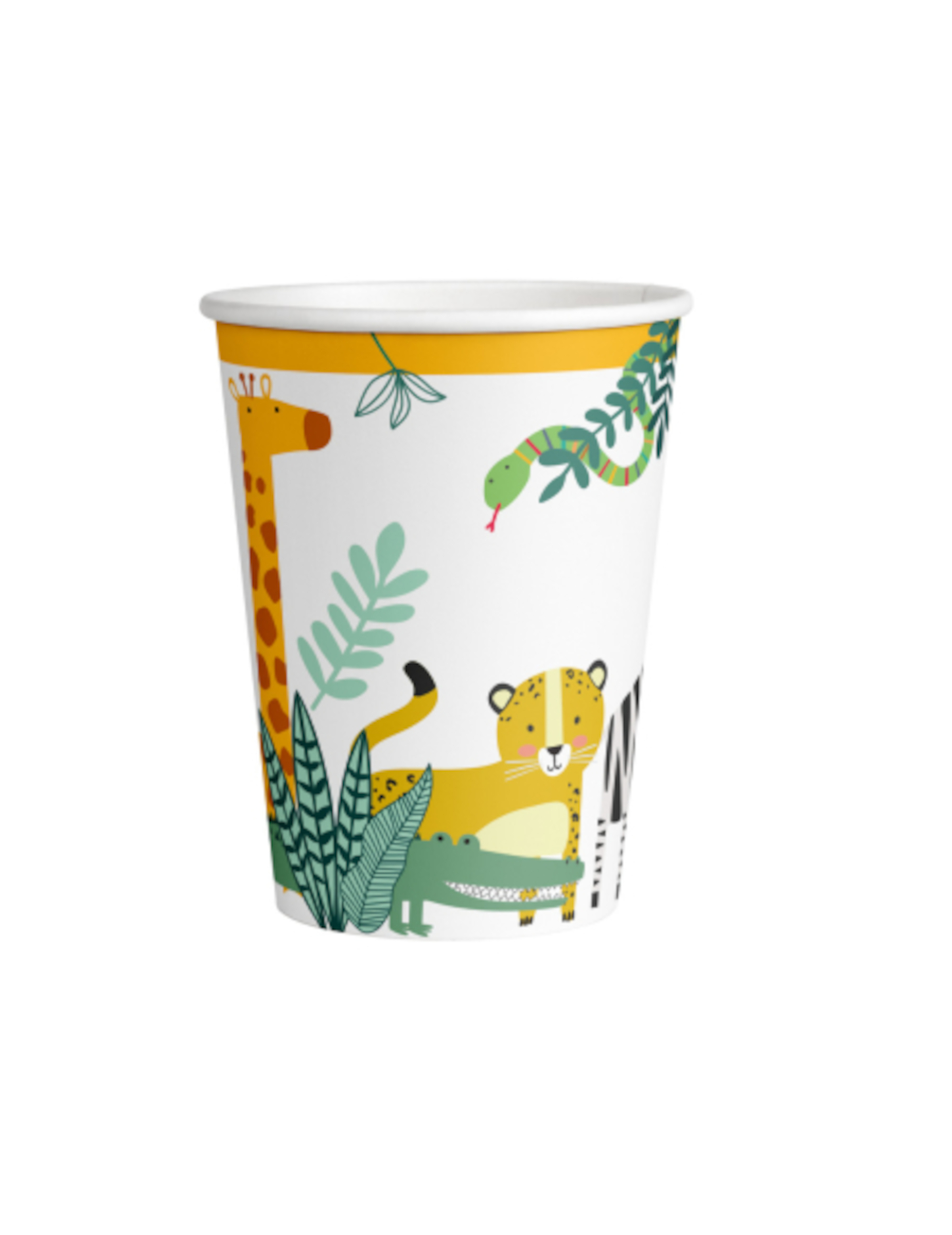8 Pappbecher Safari Get Wild 250 ml Dschungeltiere 8 Pappbecher Safari Get Wild 250 ml Dschungeltiere von RIETHMULLER