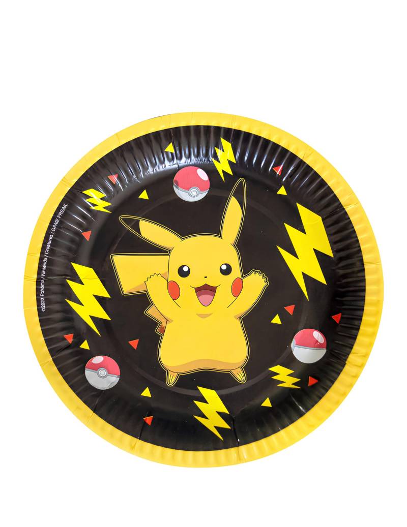 8 Pappteller Pikachu Pokémon klein gelb 8 Pappteller Pikachu Pokémon klein gelb von RIETHMULLER