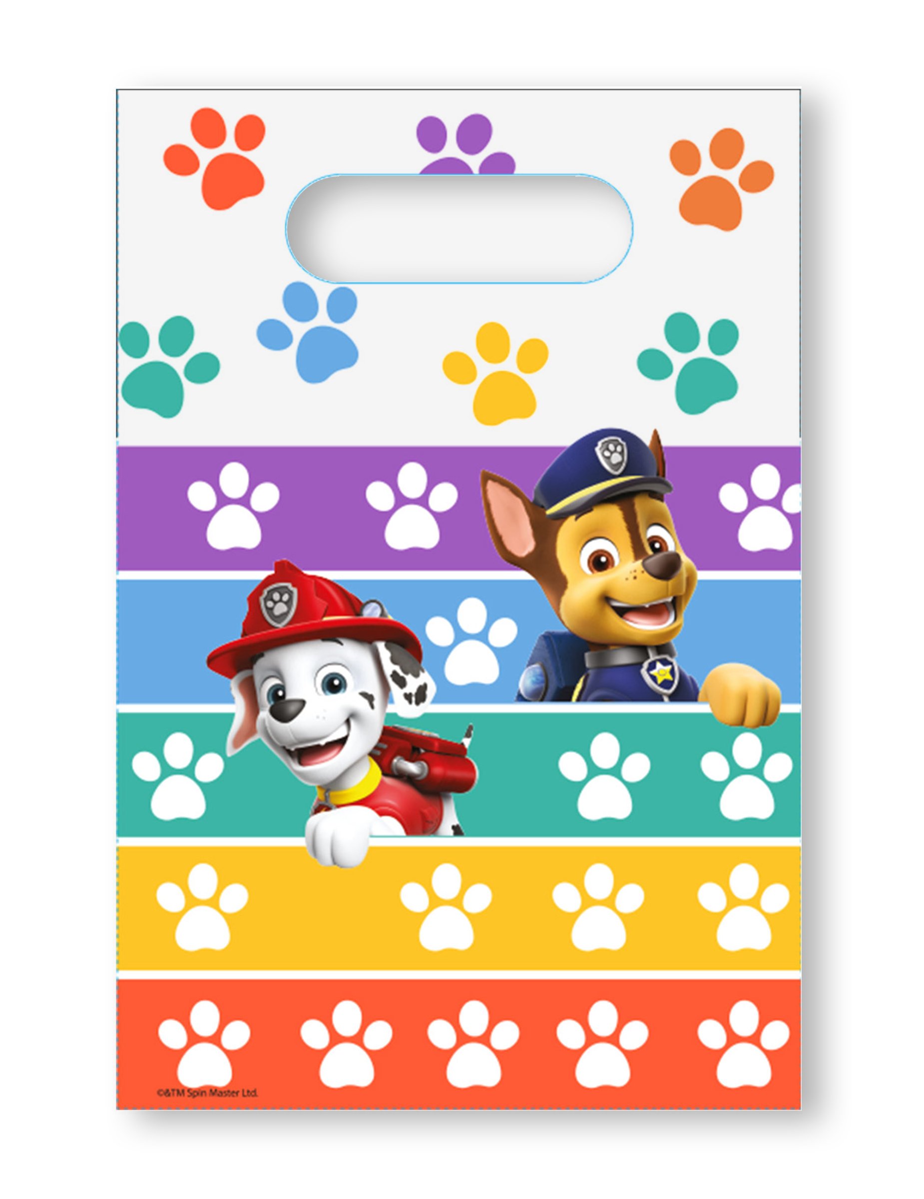 8 Partytüten Pat'Patrouille Papier 6,25 x 9,25 cm von RIETHMULLER