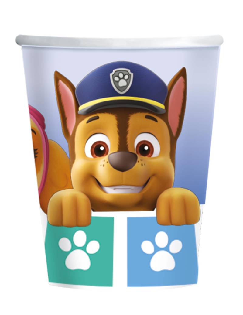 8 Paw Patrol Pappbecher 250 ml 8 Paw Patrol Pappbecher 250 ml von RIETHMULLER
