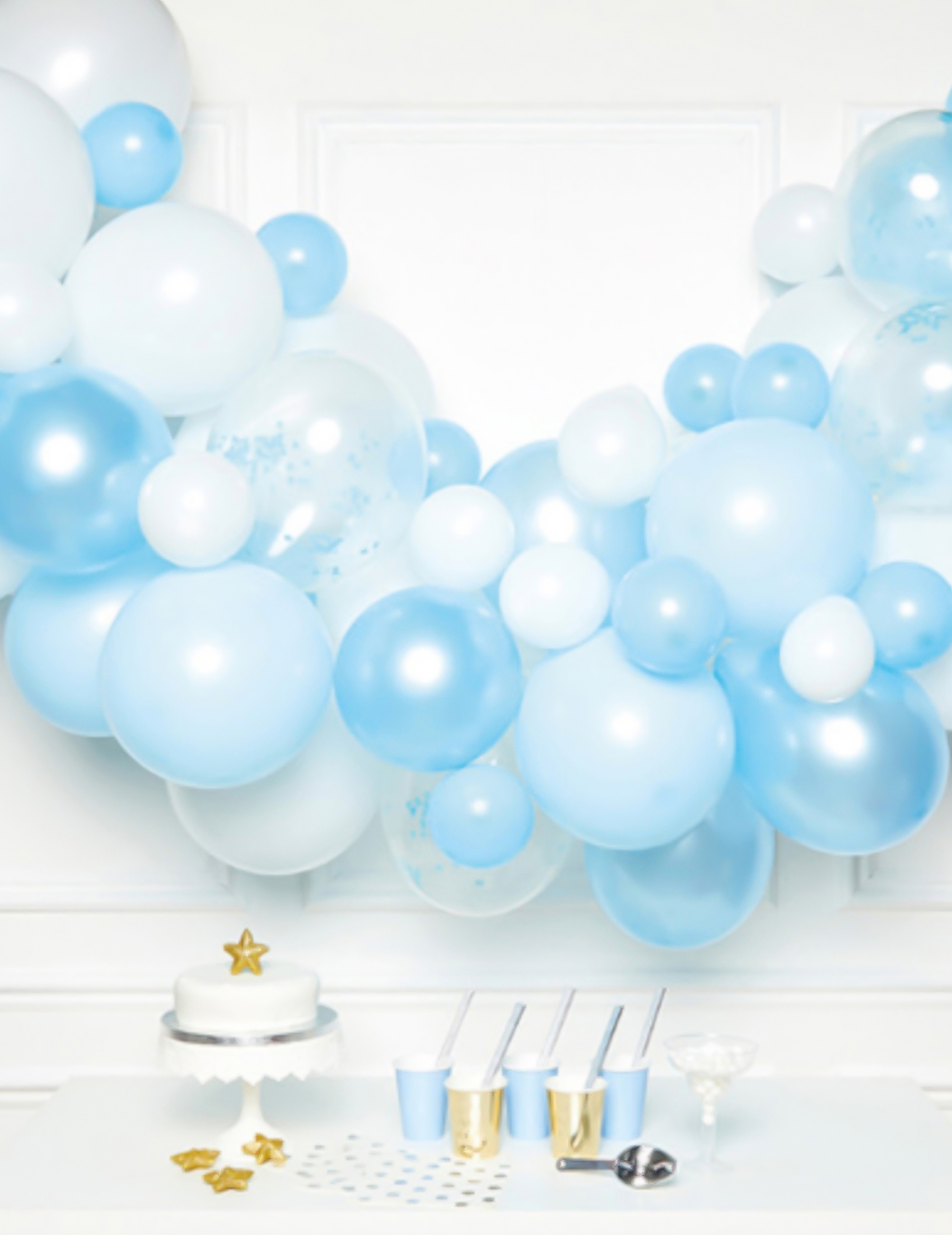 Ballonbogen-Set Farbverlauf Blau 70-teilig Ballonbogen-Set Farbverlauf Blau 70-teilig von RIETHMULLER