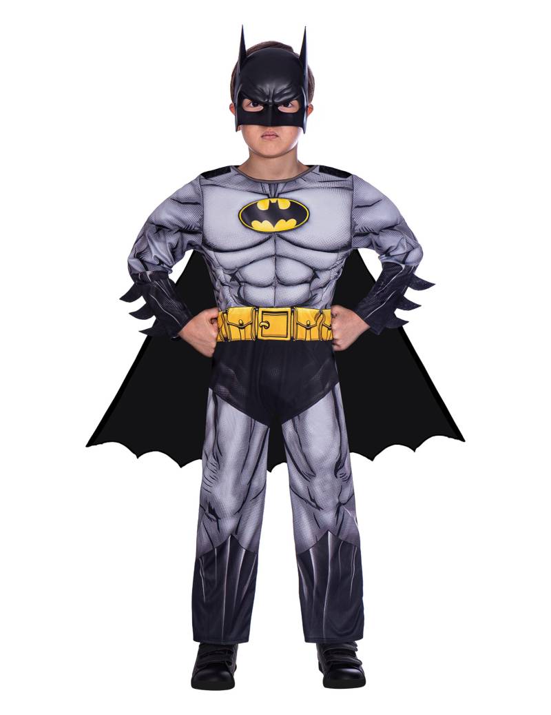 Batman Kostüm Grau Kinder klassisch von RIETHMULLER