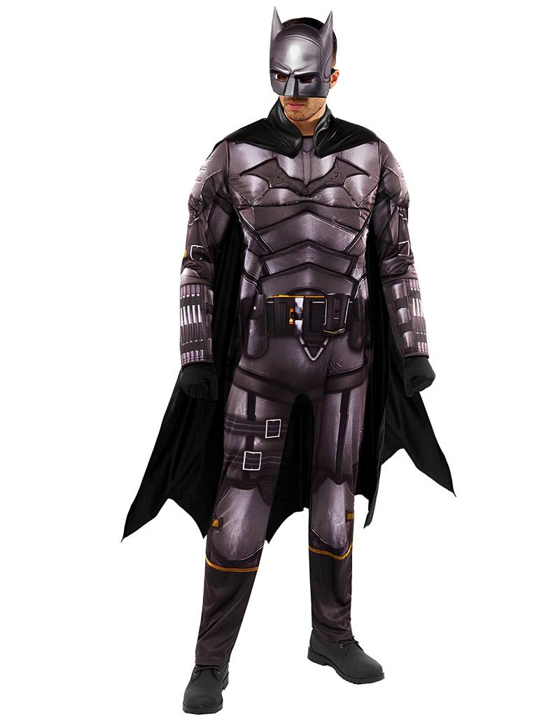 Batman Luxus Kostüm Herren grau-schwarz von RIETHMULLER