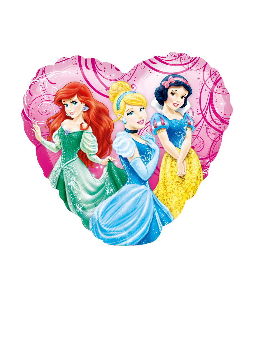 Disney Prinzessinnen Folienballon 23 cm Herzform Disney Prinzessinnen Folienballon 23 cm Herzform von RIETHMULLER