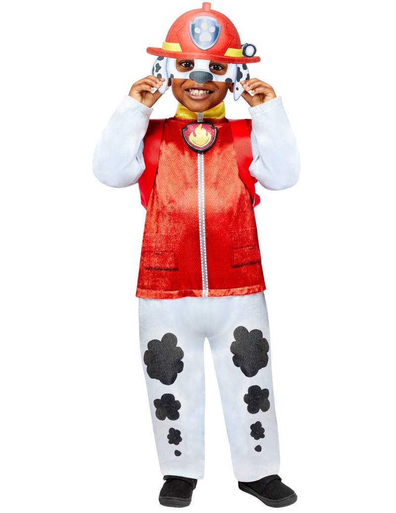 Marshall-Kostüm für Kinder offiziell Paw Patrol schwarz-weiss-rot Marshall-Kostüm für Kinder offiziell Paw Patrol schwarz-weiss-rot von RIETHMULLER