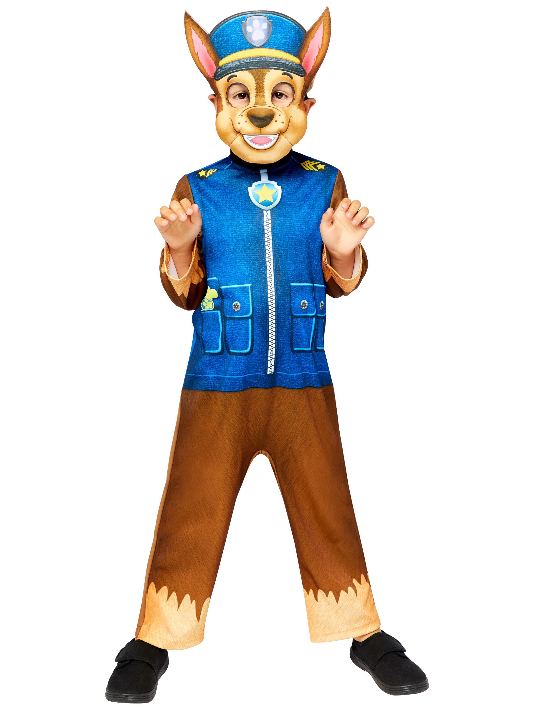 Offizielles Chase-Kinderkostüm Paw Patrol braun-blau Offizielles Chase-Kinderkostüm Paw Patrol braun-blau von RIETHMULLER