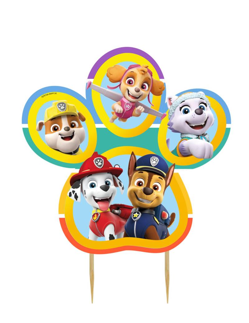 Paw Patrol Geburtstagskerze – Pat'Patrouille Figur bunt von RIETHMULLER
