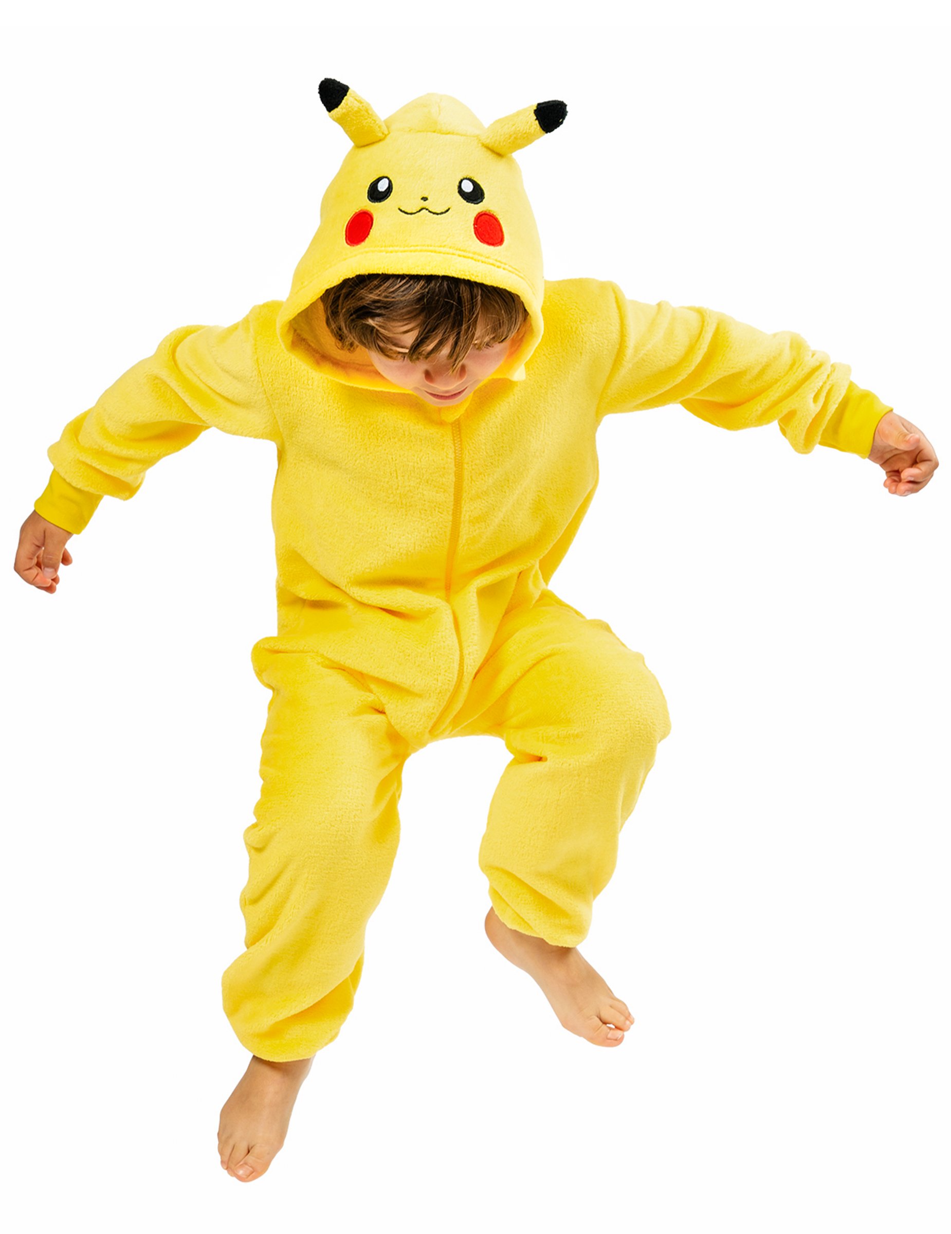 Pokémon Kinderkostüm Pikachu Overall Gelb von RIETHMULLER