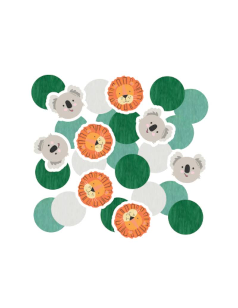 Safari Konfetti "Get Wild" 14g - Rundes Papier von RIETHMULLER