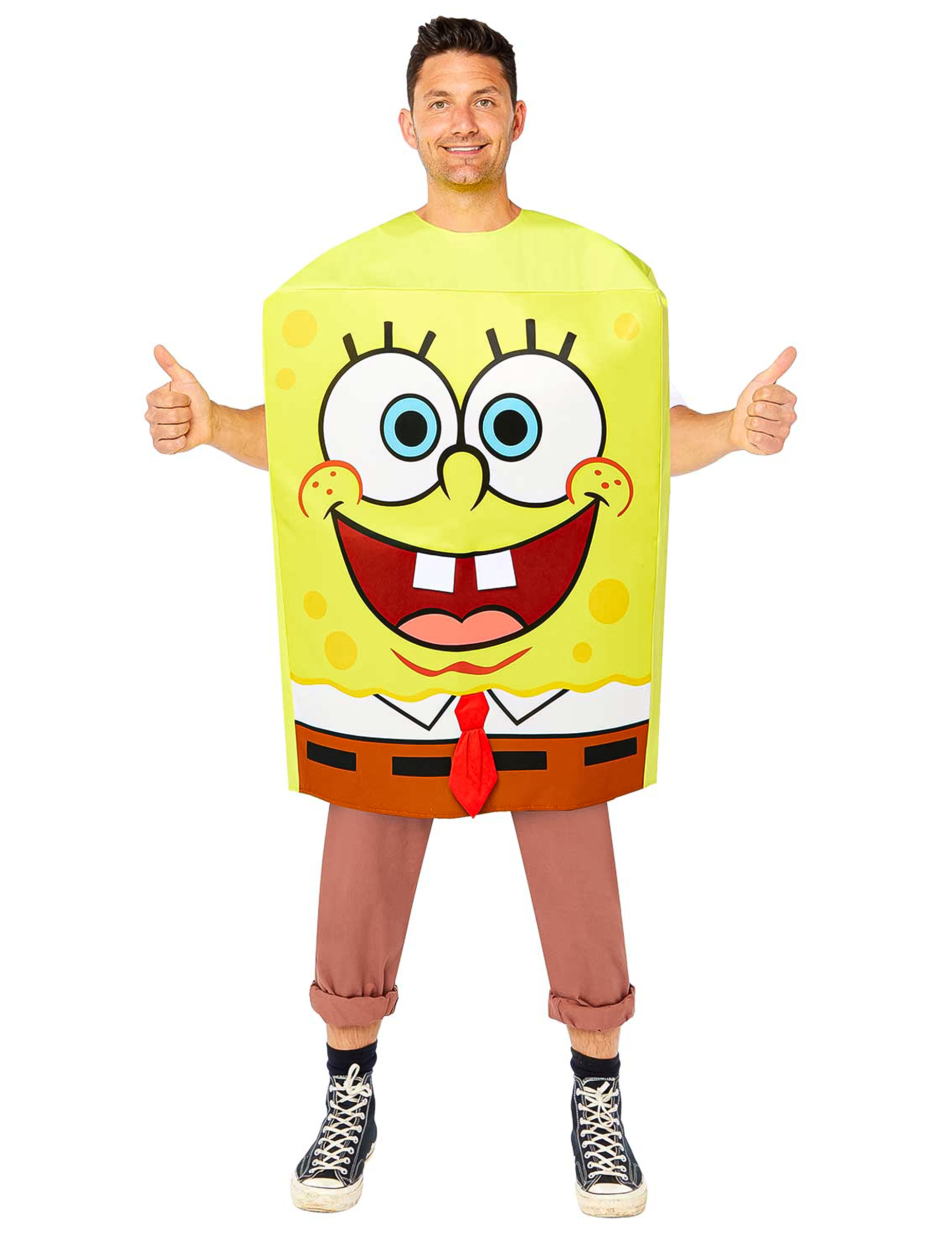 Spongebob Kostüm für Erwachsene gelb Spongebob Kostüm für Erwachsene gelb von RIETHMULLER