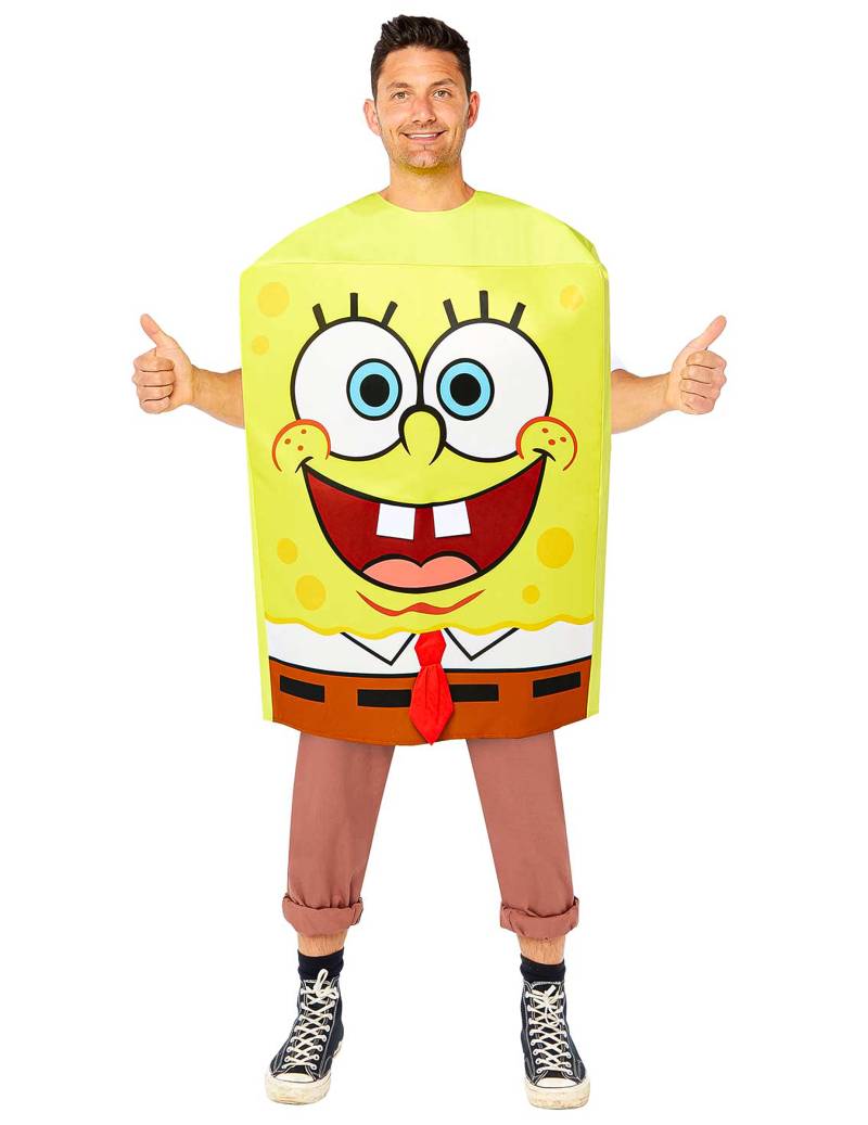 Spongebob Kostüm für Erwachsene gelb von RIETHMULLER