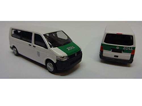 RIETZE 53629 - Volkswagen T5 ´10 LR Zoll Flughafen Berlin-Schönefeld - 1:87 von Rietze