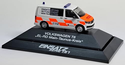 RIETZE 53772 - Volkswagen T6 Einsatzleitung Rettungsdienst Main-Taunus-Kreis - 1:87 - Einsatzserie von RIETZE