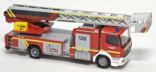 RIETZE 71652 - Magirus DLK Atego ´19 Staatl. Feuerwehrschule Würzburg - 1:87 von RIETZE