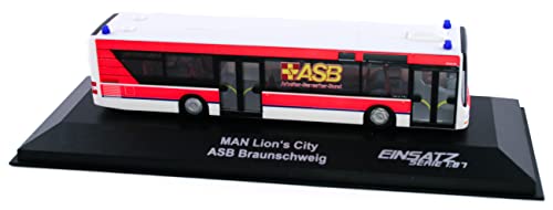 Rietze 72745 - Man Lion´s City ASB Braunschweig - 1:87 - Einsatzserie von RIETZE