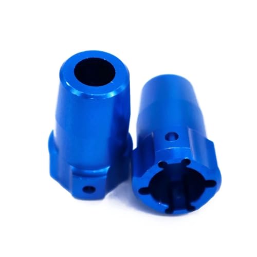 2 Stück Metall-Hinterachsadapter 10986, for VRX Racing RH1043 RH1045 RH1043SC RH1045SC 1/10 RC-Auto-Upgrade-Teile (Color : Blue) von RIJPEX