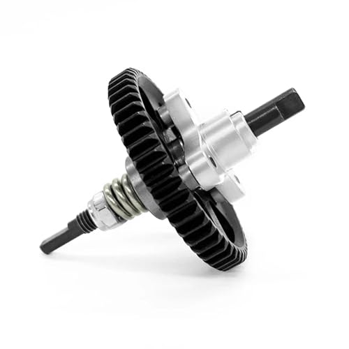 54T Kompletter Rutschkupplungs-Eliminator, for 1/10 for Traxxas for Slash 2WD for Rustler for Stampede for Bandit VXL XL5 2WD Upgrades Teile (Color : Silver) von RIJPEX