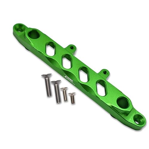 RIJPEX Metall-Frontrahmen-Stützsäule, Karosseriehalterung, for AXIAL SCX6 AXI05000 1/6 RC-Crawler-Auto-Upgrade-Teile (Color : Green) von RIJPEX