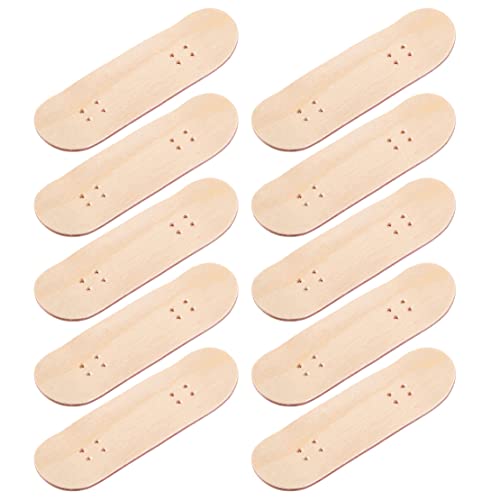 RIKEL 10 StüCke Neue Holzbrett Finger Skateboard Teile für Finger Skateboards von RIKEL