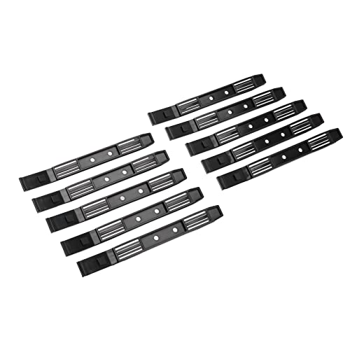 RIKEL 5 Paar Festplatten Laufwerk Schienen ZubehöR für GehäUse KäFige Laufwerk Schieber Kunststoff Schienen für 3,5 5,25 Festplatten Fach RIKEL 5 Paar Festplatten Laufwerk Schienen ZubehöR für GehäUse KäFige Laufwerk Schieber Kunststoff Schienen für 3,5 5,25 Festplatten Fach von RIKEL