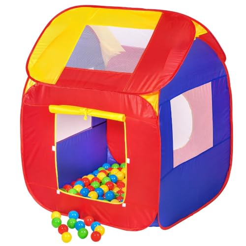Spielzelt Kinder Bällebad Spielhaus Kinderzelt Kinderspielzelt + 200 Bunte Bälle Spielzelt Kinder Bällebad Spielhaus Kinderzelt Kinderspielzelt + 200 Bunte Bälle von RILOOP
