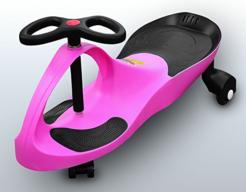 RIRICAR Pink Spielzeugauto für Kinder - Antrieb durch Lenkbewegung, mit Flüsterrädern von RIRICAR