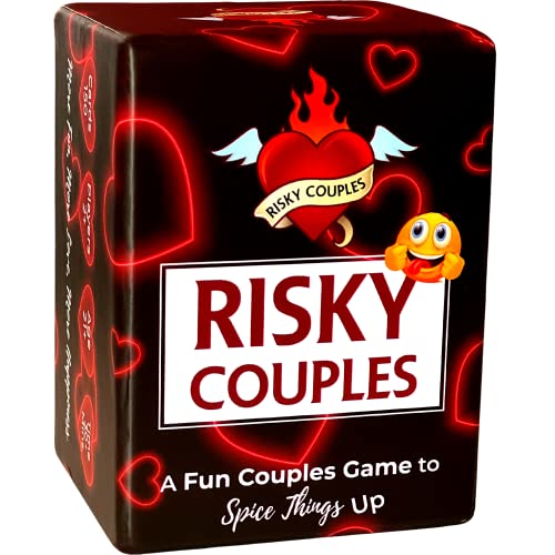 RISKY COUPLES - Superlustiges Paarspiel für die Verabredung am Abend: 150 pikante Mutproben und Fragen für Ihren Partner. Romantische Geschenke zum Jahrestag und Valentinstag. Kartenspiel für Paare RISKY COUPLES - Superlustiges Paarspiel für die Verabredung am Abend: 150 pikante Mutproben und Fragen für Ihren Partner. Romantische Geschenke zum Jahrestag und Valentinstag. Kartenspiel für Paare von RISKY COUPLES