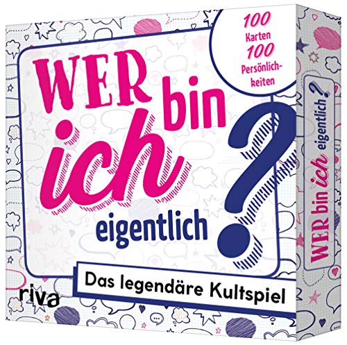 Wer Bin ich eigentlich? – Das legendäre Kultspiel: 100 Karten – 100 Persönlichkeiten von RIVA