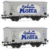 RIVAROSSI 80809144 H0 2-tlg Set 2-achs. Kühlwagen Hgb „Gelati Motta", FS, Ep. III RIVAROSSI 80809144 H0 2-tlg Set 2-achs. Kühlwagen Hgb „Gelati Motta", FS, Ep. III von RIVAROSSI