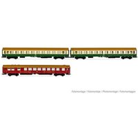 RIVAROSSI HR4345 H0 3-tlg. Set OSShD Typ B Reisezugwagen, DR, Ep. IV von RIVAROSSI