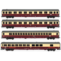 RIVAROSSI HR4346 H0 4-tlg. Set Reisezugwagen „TEE Rheingold", DB, Ep. IV RIVAROSSI HR4346 H0 4-tlg. Set Reisezugwagen „TEE Rheingold", DB, Ep. IV von RIVAROSSI