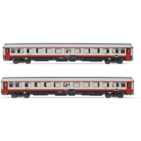 RIVAROSSI HR4355 H0 2-tlg. Set 2. Klasse Reisezugwagen UIC-Z1 „Progetto 901", FS, Ep. VI RIVAROSSI HR4355 H0 2-tlg. Set 2. Klasse Reisezugwagen UIC-Z1 „Progetto 901", FS, Ep. VI von RIVAROSSI
