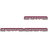 RIVAROSSI HR4417 H0 3-tlg. Set Liegewagen, Euro-Express, Ep. V-VI von RIVAROSSI