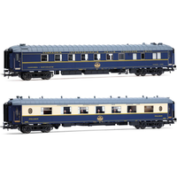 RIVAROSSI HR4428 H0 2-tlg. Set „R30/R33“ Milano-Napoli aus WR „Pistoiesi“ und WSP Cote D'Azur, CIWL, Ep. IV RIVAROSSI HR4428 H0 2-tlg. Set „R30/R33“ Milano-Napoli aus WR „Pistoiesi“ und WSP Cote D'Azur, CIWL, Ep. IV von RIVAROSSI