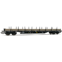RIVAROSSI HR6481 H0 4-achs. Flachwagen Res, DB, Ep. IV von RIVAROSSI