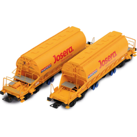 RIVAROSSI HR6546 H0 2-tlg. Set 4-achs. Schwenkdachwagen Taoos „Josera“, NACCO, Ep. VI von RIVAROSSI