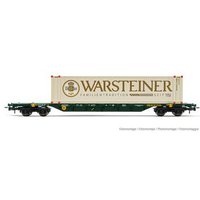 RIVAROSSI HR6578 H0 4-achs. Containerwagen Sgnss mit 45' Container „Warsteiner", CEMAT, Ep. V-VI RIVAROSSI HR6578 H0 4-achs. Containerwagen Sgnss mit 45' Container „Warsteiner", CEMAT, Ep. V-VI von RIVAROSSI