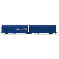 RIVAROSSI HR6603 H0 Dreiachsiger Schiebeplanenwagen Lails „Delacher + Co“, Ep. V RIVAROSSI HR6603 H0 Dreiachsiger Schiebeplanenwagen Lails „Delacher + Co“, Ep. V von RIVAROSSI