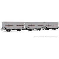 RIVAROSSI HR6605 H0 3-tlg. Set 2-achs. Kühlwagen Hgb, FS, Ep. III RIVAROSSI HR6605 H0 3-tlg. Set 2-achs. Kühlwagen Hgb, FS, Ep. III von RIVAROSSI